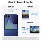Samsung Galaxy Z Flip7 Plegable con IA Negro Oscuro - 256GB - 12GB - 5G
