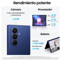 Samsung Galaxy Z Fold7 Negro Oscuro - 512GB - 12GB - Plegable con IA