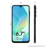 Samsung Galaxy A16 LTE Negro Azul - 256GB - 8GB