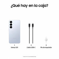 Samsung Galaxy S25 Plus con IA Azul Claro - 512GB - 12GB - 5G