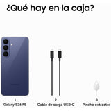 Samsung Galaxy S26 FE 5G - 128GB - 8GB Índigo