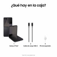 Samsung Galaxy Z Flip7 Plegable con IA Negro Oscuro - 256GB - 12GB - 5G
