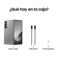 Samsung Galaxy Z Fold6 Gris 512GB - 12GB Plegable con IA