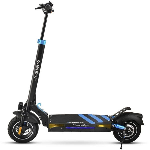 SmartGyro Xtreme SpeedWay Certificado Patinete Eléctrico Autonomía 50km Negro y Azul