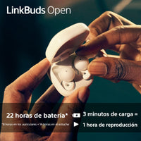 Sony LinkBuds Open WF-L910 Auriculares Bluetooth Violeta