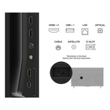 TCL LED 43P6K 43" - Smart Tv - 4K UHD Google TV Dolby Atmos AiPQ Bluetooth Wi-Fi 5