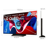 LG OLED55C46LA 45" OLED - Smart TV - AI UltraHD 4K HDR10