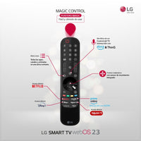 Televisor LG QNED MiniLED 55QNED866RE 55" - Smart Tv - Wifi - Ultra HD 4K HDR10