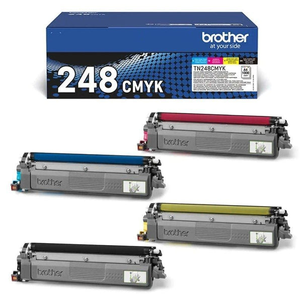 Toner Brother TN-248VAL Multipack (Negro-Cian-Magenta-Amarillo) Original