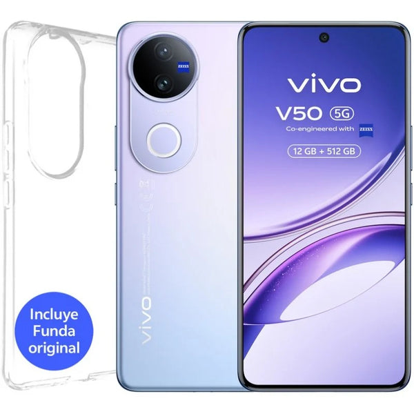 Vivo V50 5G Púrpura - 512GB - 12GB - AMOLED 6000mAh