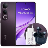 Vivo V50 Lite 5G Negro Fantasma - 256GB - 8GB - AMOLED 6500mAh