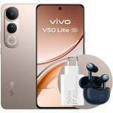 Vivo V50 Lite 5G Oro Titanio - 256GB - 8GB - AMOLED 6500mAh