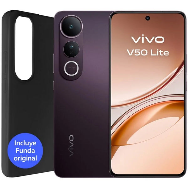 Vivo V50 Lite Negro Fantasma - 256GB - 8GB - AMOLED 6.77" Snapdragon 685