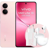 Vivo V60 Lite Rosa 5G - 256GB - 8GB - Inluye Cargador 90W + Buds