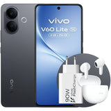 Vivo V60 Lite Negro 5G - 256GB - 8GB - Inluye Cargador 90W + Buds
