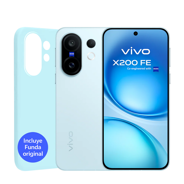 Vivo X200 FE Azul 5G - 512GB - 12GB - AMOLED - Batería 6500mAh