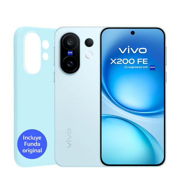 Vivo X200 FE Azul 5G - 512GB - 12GB - AMOLED - Batería 6500mAh