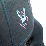 Woxter Stinger Station Elite Silla Gaming Tela RGB Azul/Rosa