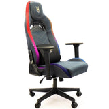 Woxter Stinger Station Elite Silla Gaming Tela RGB Dorada/Plata