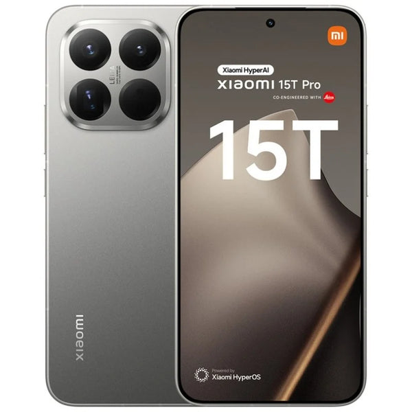 Xiaomi 15T Pro Gris - 512GB - 12GB AMOLED 5G Dual SIM Cámara Leica 50MP