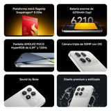 Xiaomi POCO F8 Pro Titanio Plateado - 512GB - 12GB - 5G