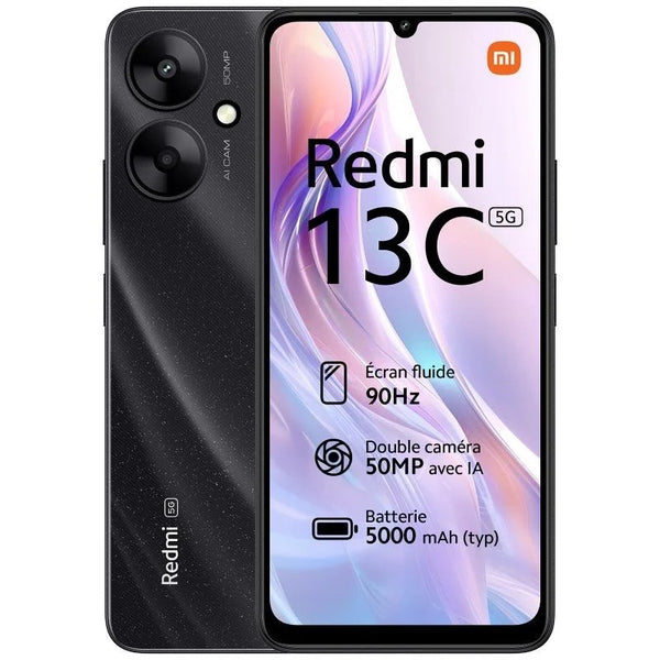 Xiaomi Redmi 13C Negro - 128GB - 4GB - 5G