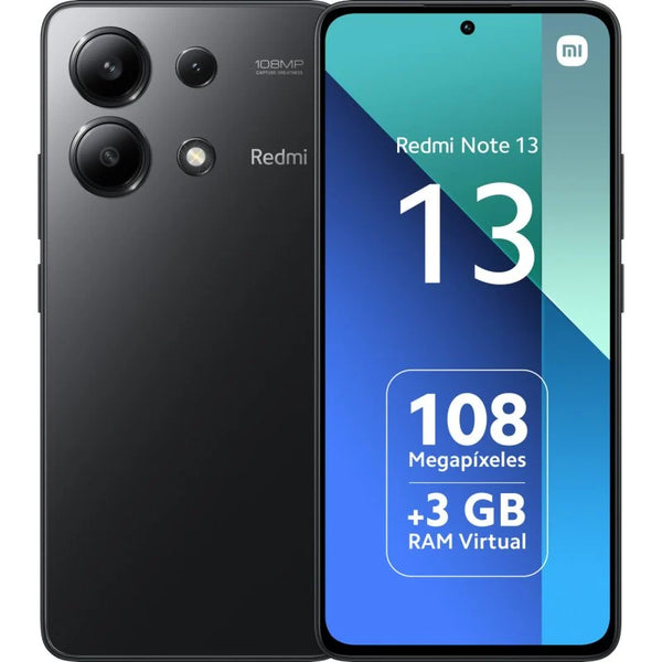 Xiaomi Redmi Note 13 Negro - 128GB - 6GB