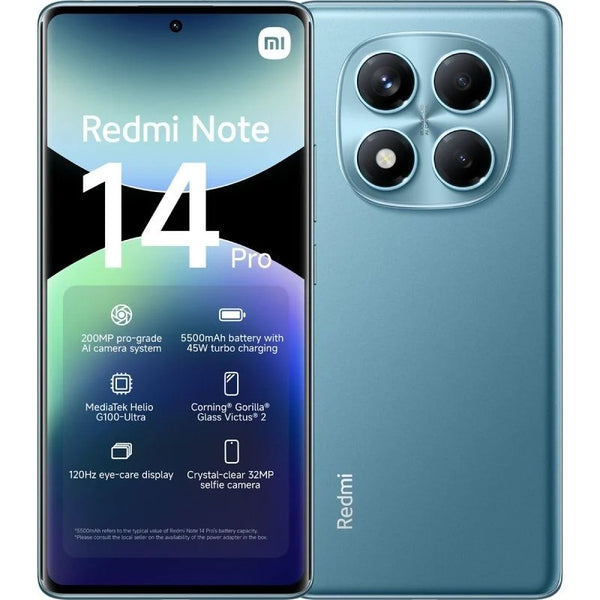 Xiaomi Redmi Note 14 Pro 4G Azul - 256GB - 8GB