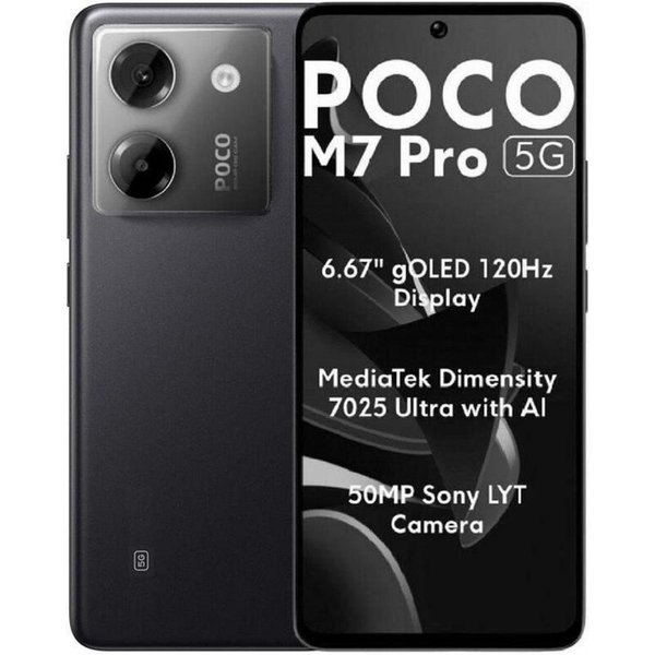 Xiaomi POCO M7 Pro Negro - 512GB - 12GB - 5G
