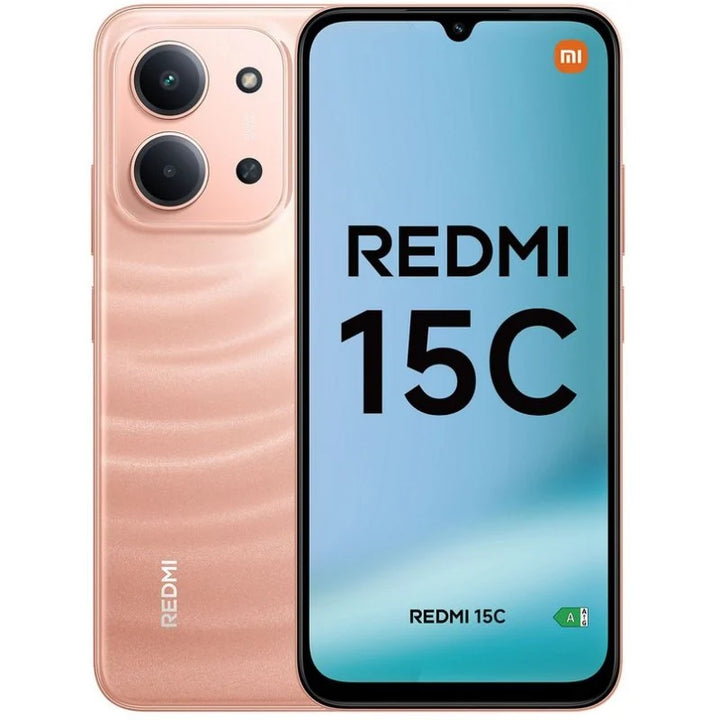 Xiaomi Redmi 15C Carga Rápida 33W Naranja Crepúsculo - 128GB - 4GB