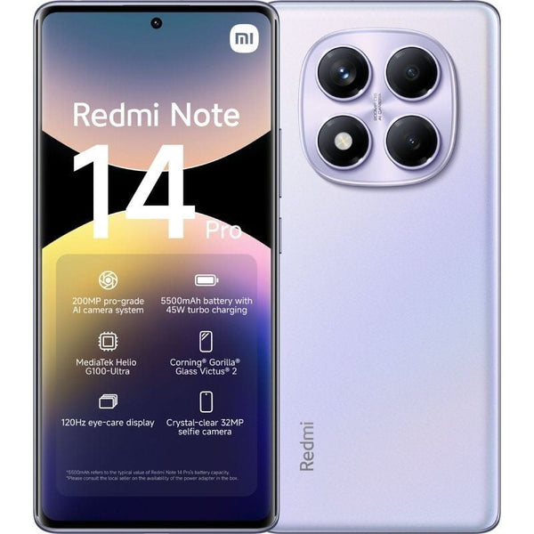 Xiaomi Redmi Note 14 Pro 4G Violeta Lavanda - 512GB - 12GB