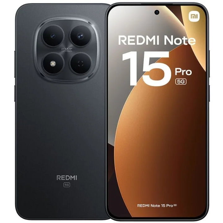 Xiaomi Redmi Note 15 Pro 5G - 512GB - 12GB - Dual SIM 200MP IP68 HyperOS 2 Negro