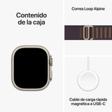 Apple Watch Ultra 2 | GPS + Cellular | 49mm | Caja Titanio | correa Loop Alpine Verde Oliva | Talla M - MREY3TY/A