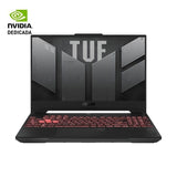 Asus TUF A15 TUF507XI-LP054 - 15,6" - Ryzen 9 7940HS - 32GB - 512GB SSD - GeForce RTX4070 - FreeDos