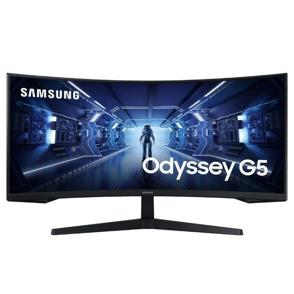 Monitor Samsung Odyssey Gaming G5 Curvo LC34G55TWWP - WQHD - 34"