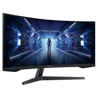 Monitor Samsung Odyssey Gaming G5 Curvo LC34G55TWWP - WQHD - 34"