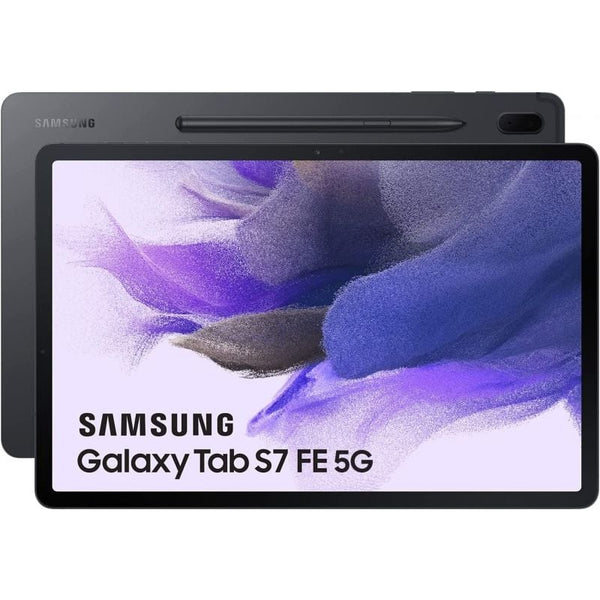 Samsung Galaxy Tab S7 FE Negra 12,4" (128GB+6GB) 5G