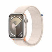 Apple Watch Series 9 | GPS | 45mm | Caja Aluminio Blanco Estrella | correa Loop deportiva Blanco Estrella | Talla única - MR983QL/A