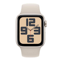 Apple Watch SE | GPS | 40mm | Caja Aluminio Blanco | Correa deportiva Blanco Estrella | M/L - MR9V3QL/A