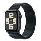 Apple Watch SE | GPS + Cellular | 44mm | Caja Aluminio Medianoche | Correa Loop deportiva Medianoche - MRHC3QL/A