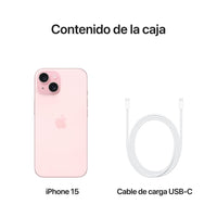 Apple iPhone 15 128GB Rosa - MTP13QL/A