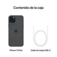 Apple iPhone 15 Plus 256GB Negro - MU183QL/A