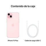 Apple iPhone 15 Plus 128GB Rosa - MU103QL/A