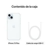 Apple iPhone 15 Plus 256GB Azul - MU1F3QL/A