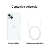 Apple iPhone 15 Plus 256GB Azul - MU1F3QL/A