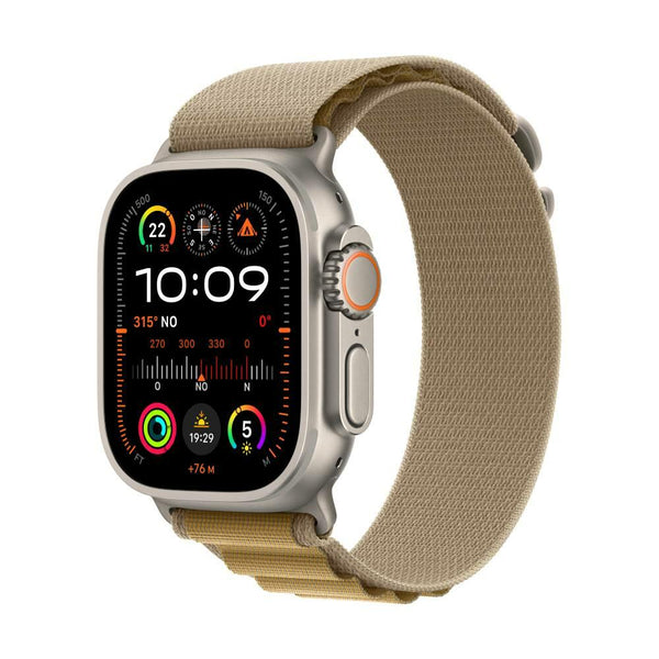 Apple Watch Ultra 2 | GPS + Cellular | 49mm | Caja en Titanio Natural | Correa Loop Alpine Canela | Talla L - MX4H3TY/A
