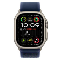 Apple Watch Ultra 2 | GPS + Cellular | 49mm | Caja en Titanio Natural | Correa Loop Trail Azul | Talla M/L - MX4L3TY/A