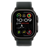 Apple Watch Ultra 2 | GPS + Cellular | 49mm | Caja en Titanio Negro | Correa Loop Trail Negro | Talla S/M - MX4U3TY/A