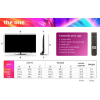 Philips The One 43PUS8919 43" Smart Tv Wifi Ambilight UltraHD 4K