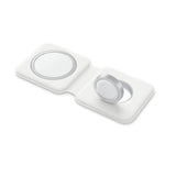 Apple Cargador doble MagSafe inalámbrico Blanco - MHXF3ZM/A